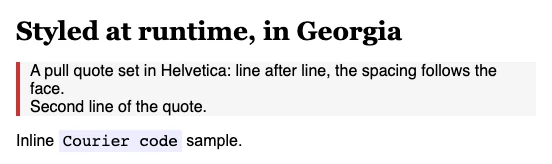 The same page in the reference browser