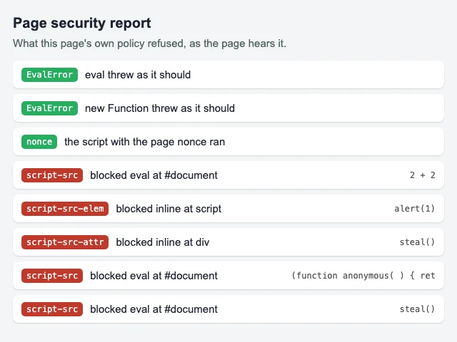 The same page in the reference browser