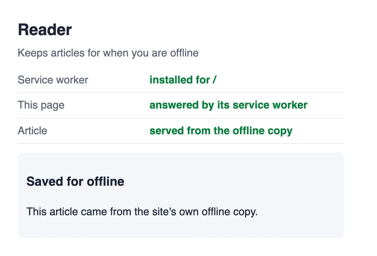 The same page in the reference browser