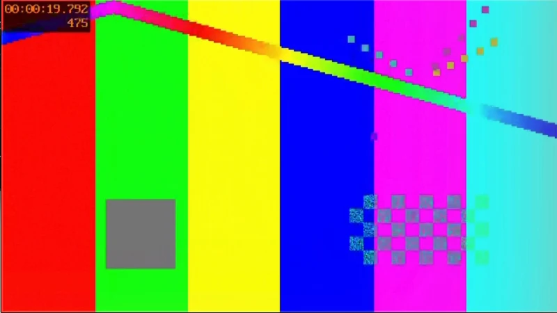 After: the first frame after pressing Pop out video: a black window (before), the video itself (now)